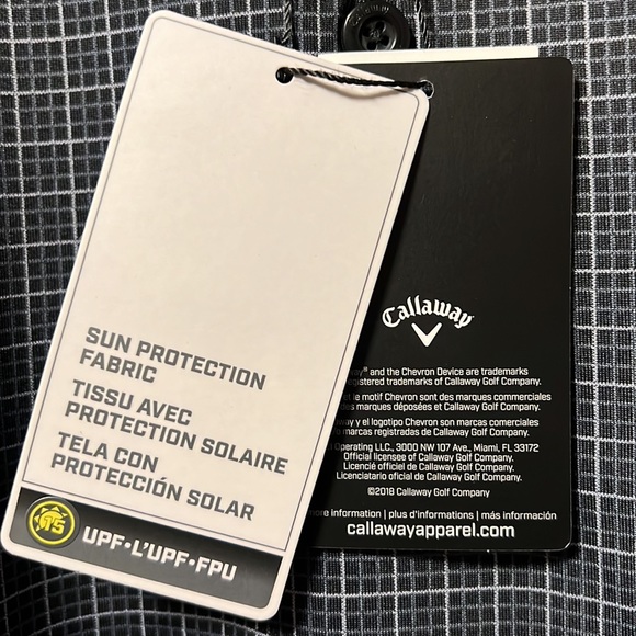 Brand New Callaway Rare Golf Polo Opti-Dri wicks away moisture to keep you dry! - Picture 5 of 8